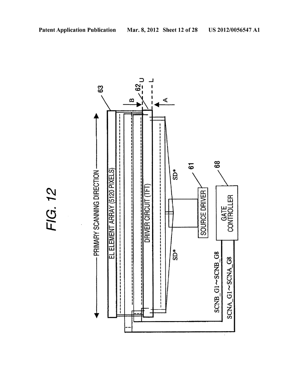 LIGHT-EMITTING ELEMENT DRIVING DEVICE AND IMAGE FORMING APPARATUS USING     THE SAME - diagram, schematic, and image 13