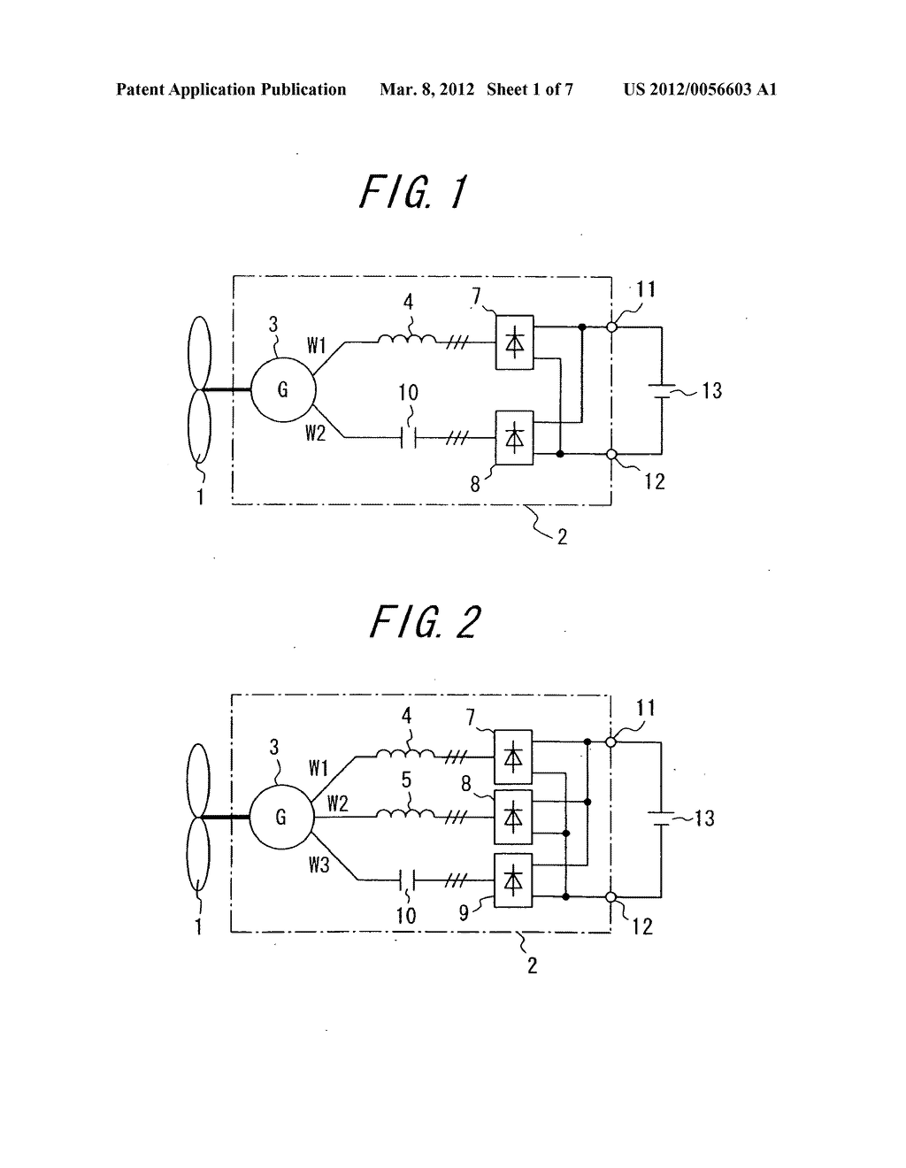 Main circuit of electric power generating apparatus for dispersed power     supply - diagram, schematic, and image 02