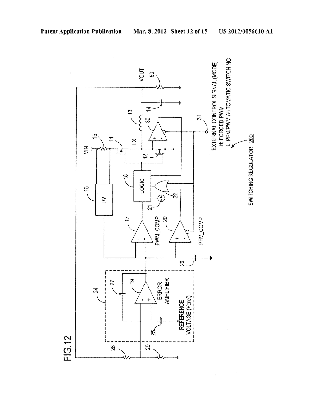 SWITCHING REGULATOR - diagram, schematic, and image 13