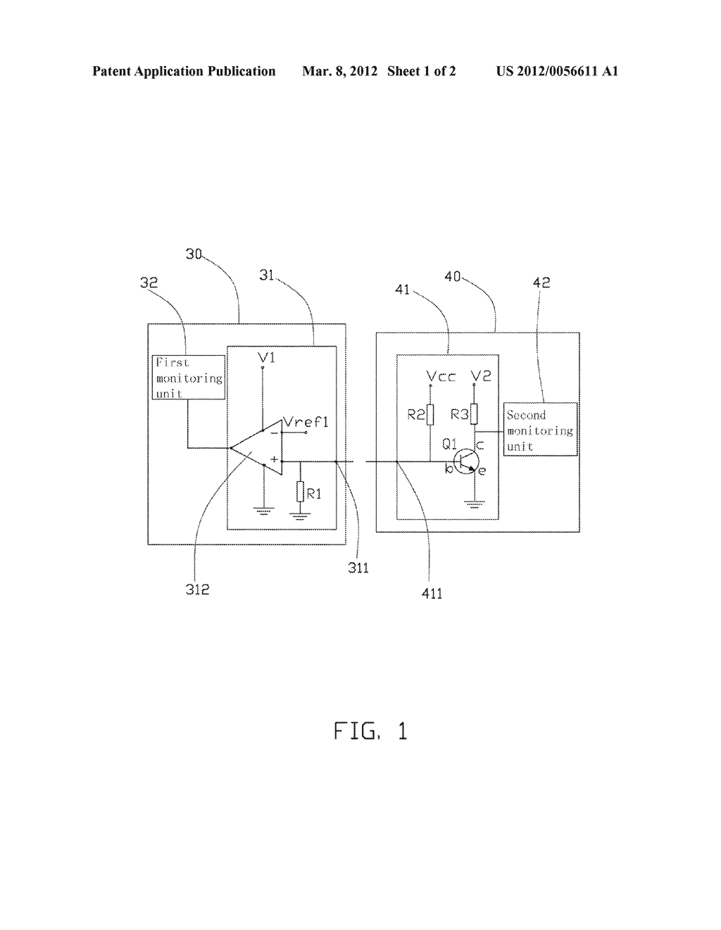 CONNECTION DETECTION CIRCUIT - diagram, schematic, and image 02