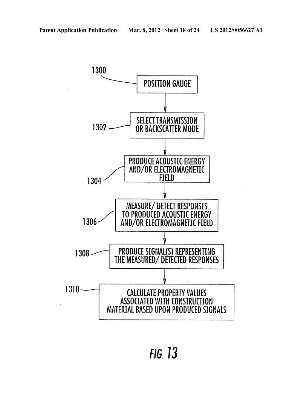 METHODS, SYSTEMS, AND COMPUTER PROGRAM PRODUCTS FOR DETERMINING A PROPERTY     OF CONSTRUCTION MATERIAL - diagram, schematic, and image 19