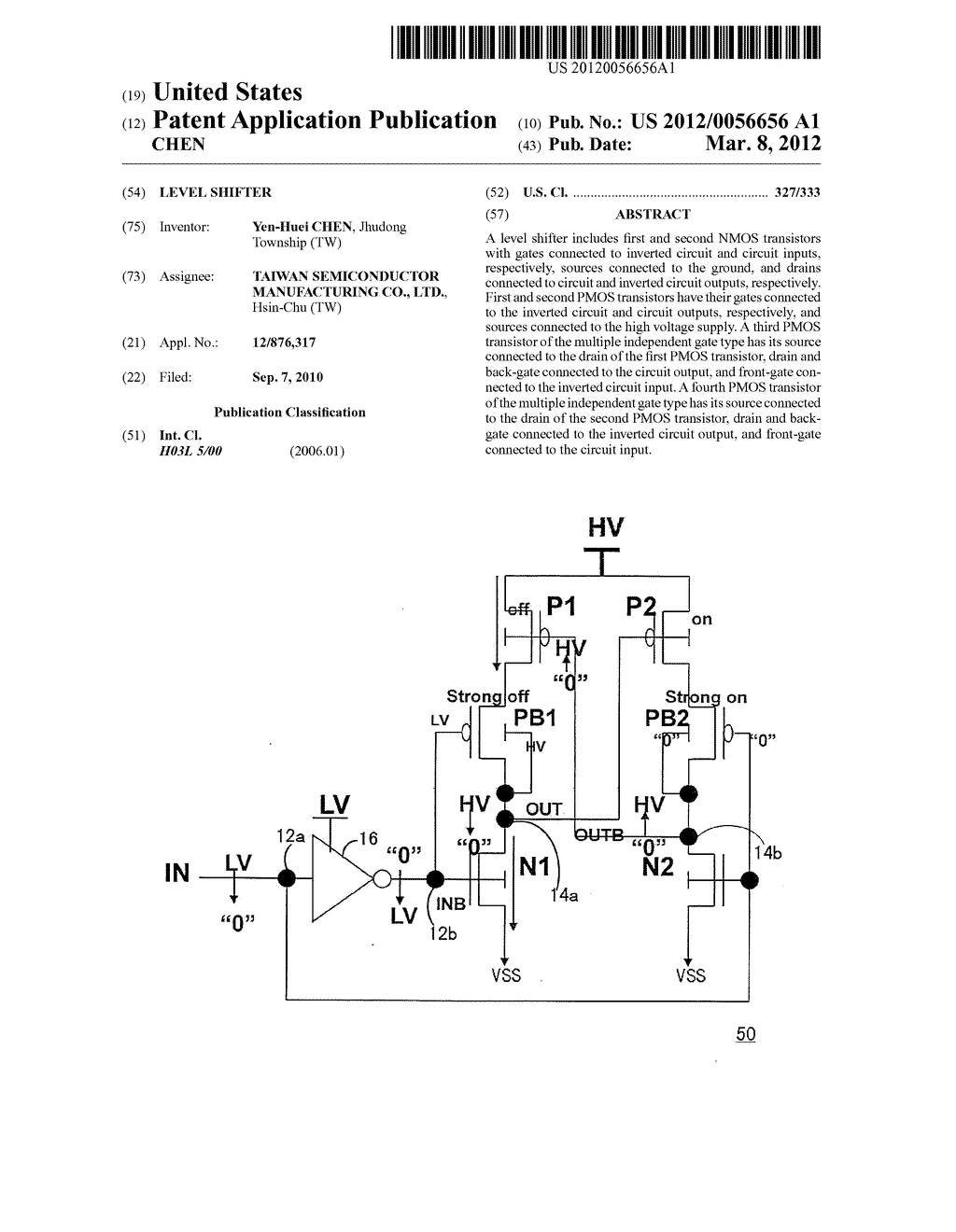 LEVEL SHIFTER - diagram, schematic, and image 01