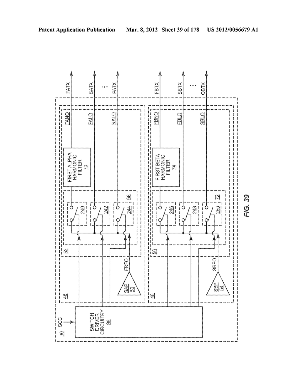 SPLIT CURRENT CURRENT DIGITAL-TO-ANALOG CONVERTER (IDAC) FOR DYNAMIC     DEVICE SWITCHING (DDS) OF AN RF PA STAGE - diagram, schematic, and image 40