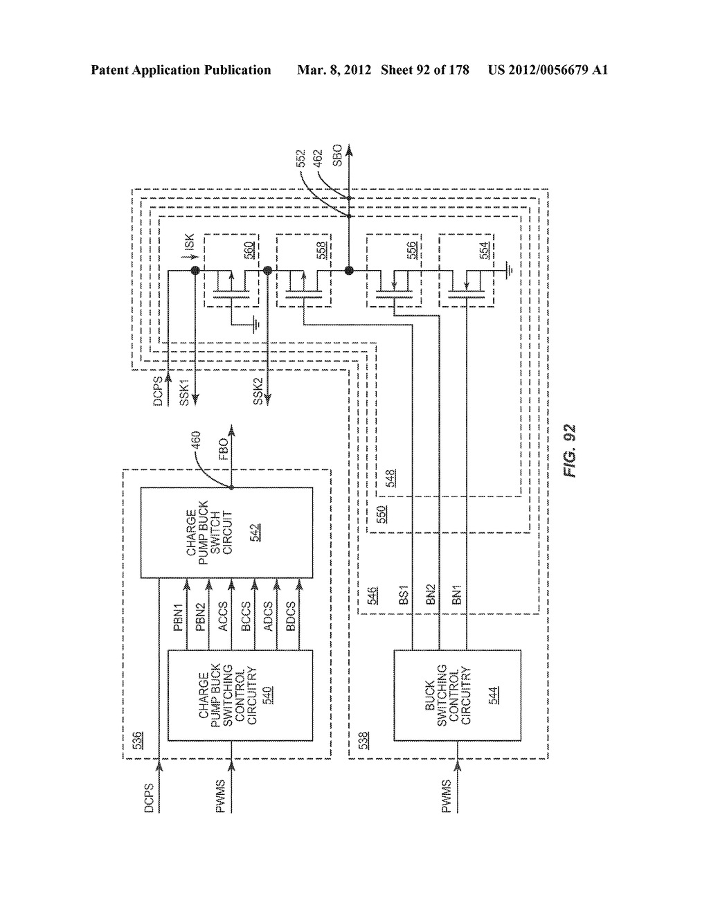 SPLIT CURRENT CURRENT DIGITAL-TO-ANALOG CONVERTER (IDAC) FOR DYNAMIC     DEVICE SWITCHING (DDS) OF AN RF PA STAGE - diagram, schematic, and image 93