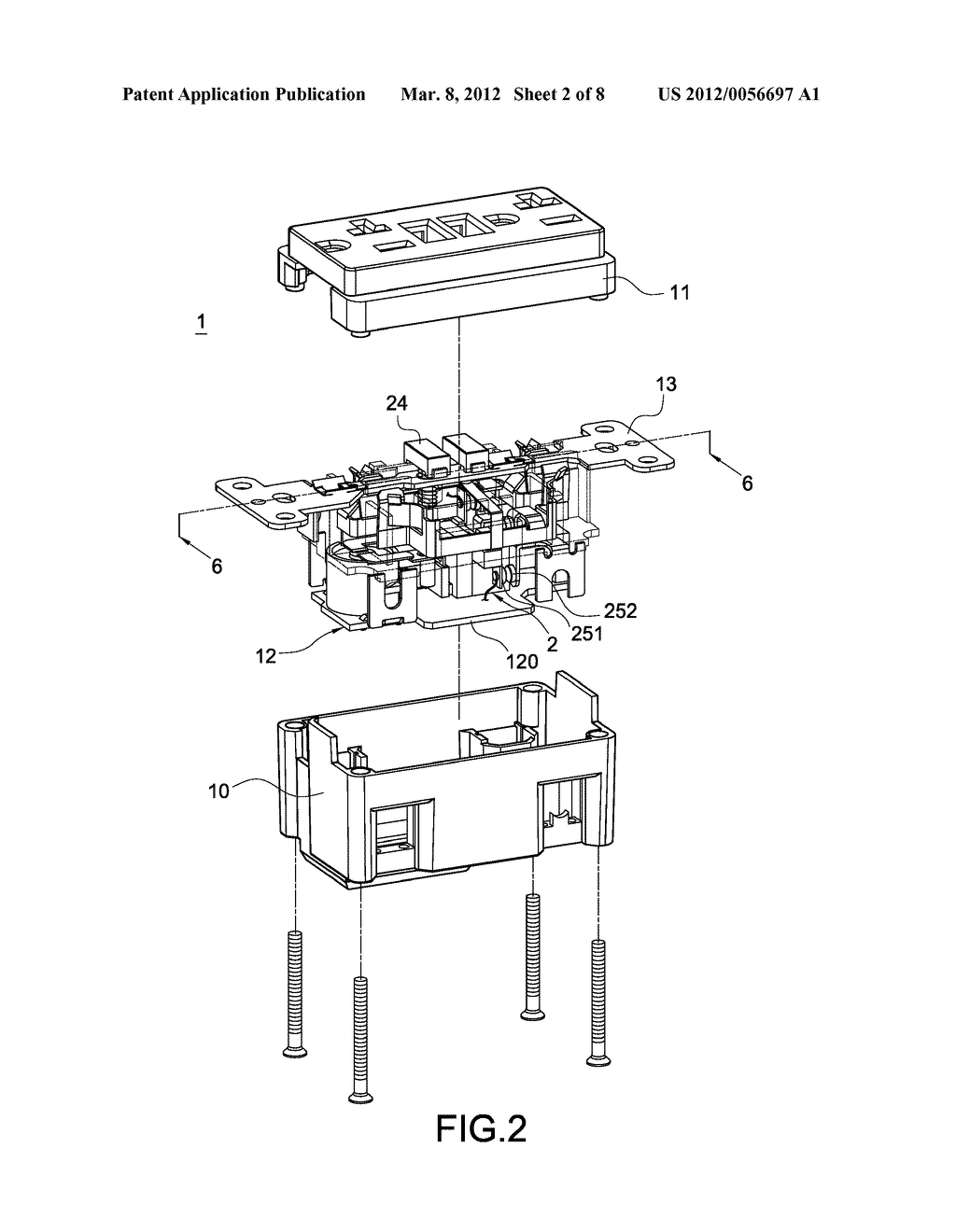 INCORRECT-CIRCUIT DEACTIVATION DEVICE OF MAGNETIC GFCI OUTLET - diagram, schematic, and image 03