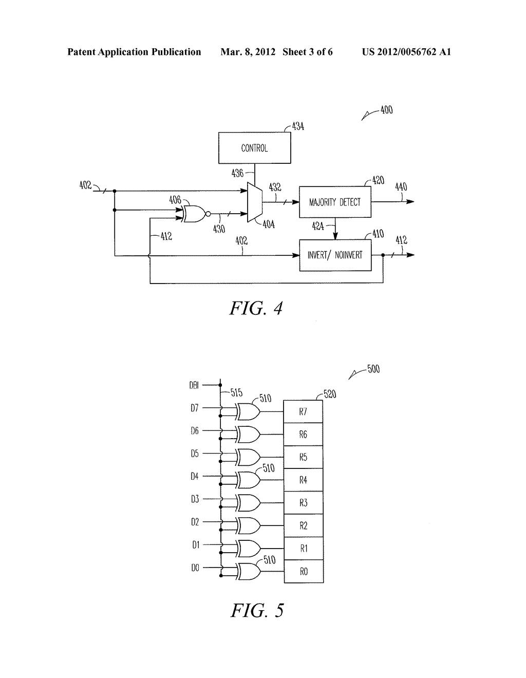 Data Bus Inversion Apparatus, Systems, and Methods - diagram, schematic, and image 04