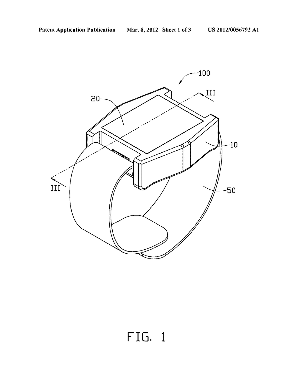 WEARABLE DEVICE WITH ANTENNA - diagram, schematic, and image 02