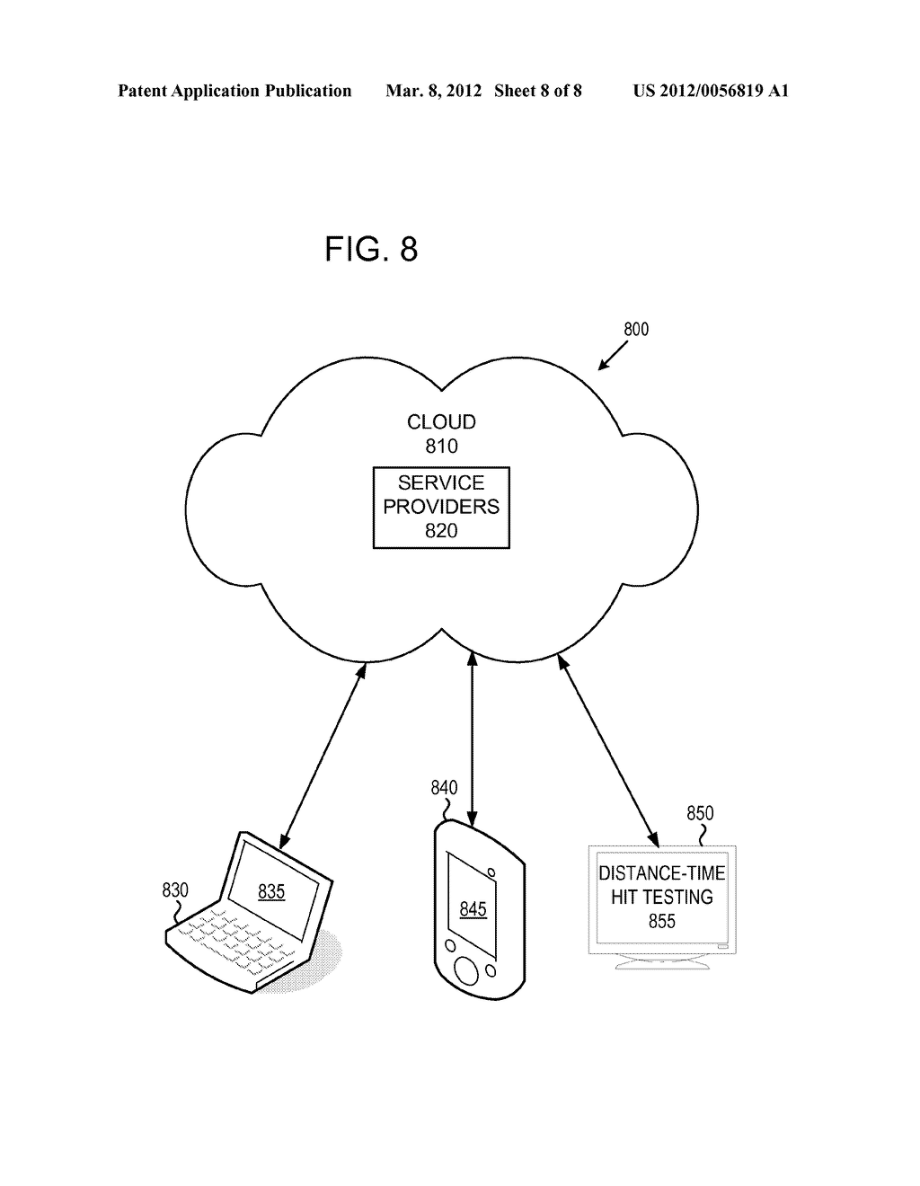 DISTANCE-TIME BASED HIT-TESTING - diagram, schematic, and image 09