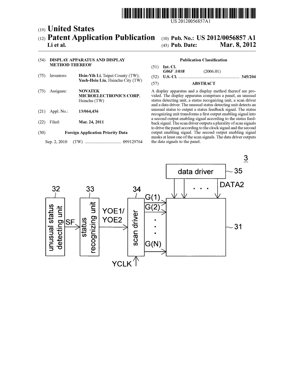 Display apparatus and display method thereof - diagram, schematic, and image 01