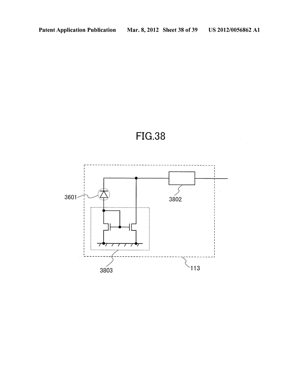 DISPLAY DEVICE AND ELECTRONIC APPARATUS - diagram, schematic, and image 39