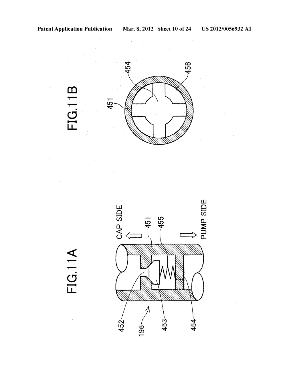 IMAGE FORMING APPARATUS, METHOD OF SUCTIONING LIQUID FROM NOZZLES OF     RECORDING HEAD AND COMPUTER READABLE INFORMATION RECORDING MEDIUM - diagram, schematic, and image 11