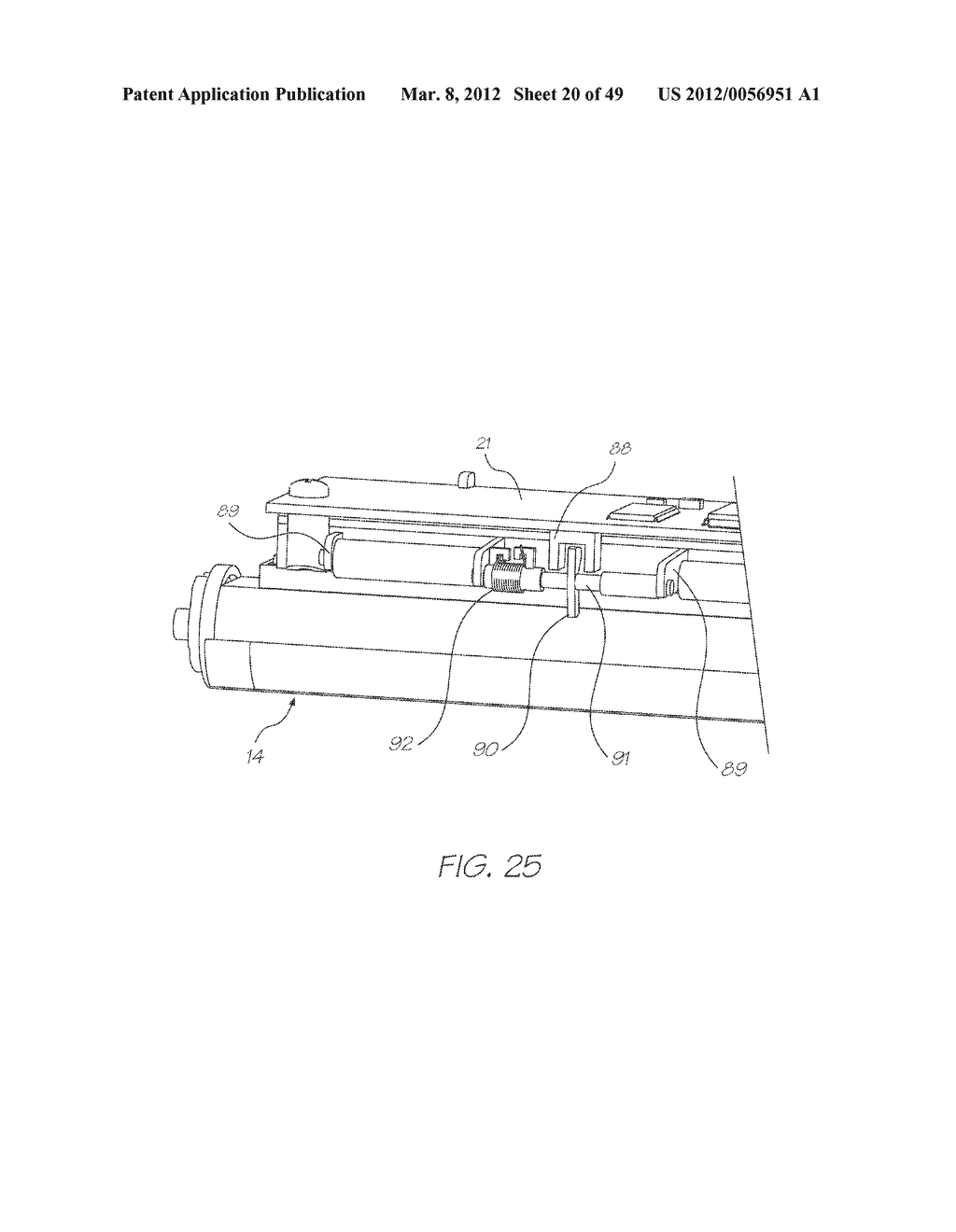 PRINTHEAD ASSEMBLY INCORPORATING INK DISTRIBUTION ASSEMBLY - diagram, schematic, and image 21