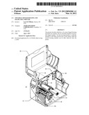 Two-Piece Hinged Housing and Frame for a Printer diagram and image