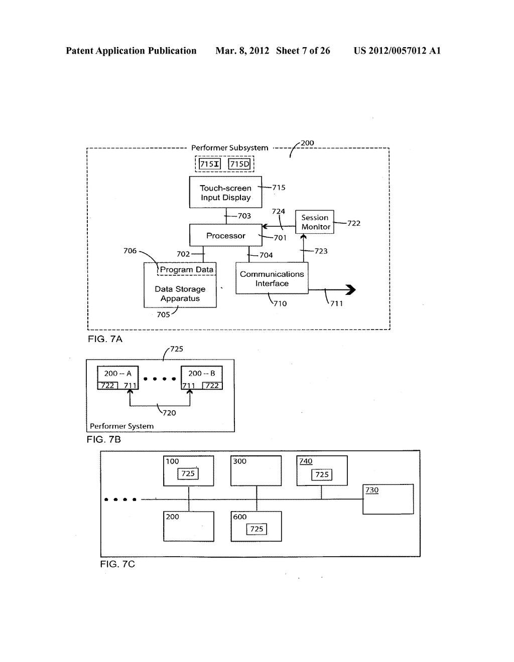 ELECTRONIC MUSIC STAND PERFORMER SUBSYSTEMS AND MUSIC COMMUNICATION     METHODOLOGIES - diagram, schematic, and image 08