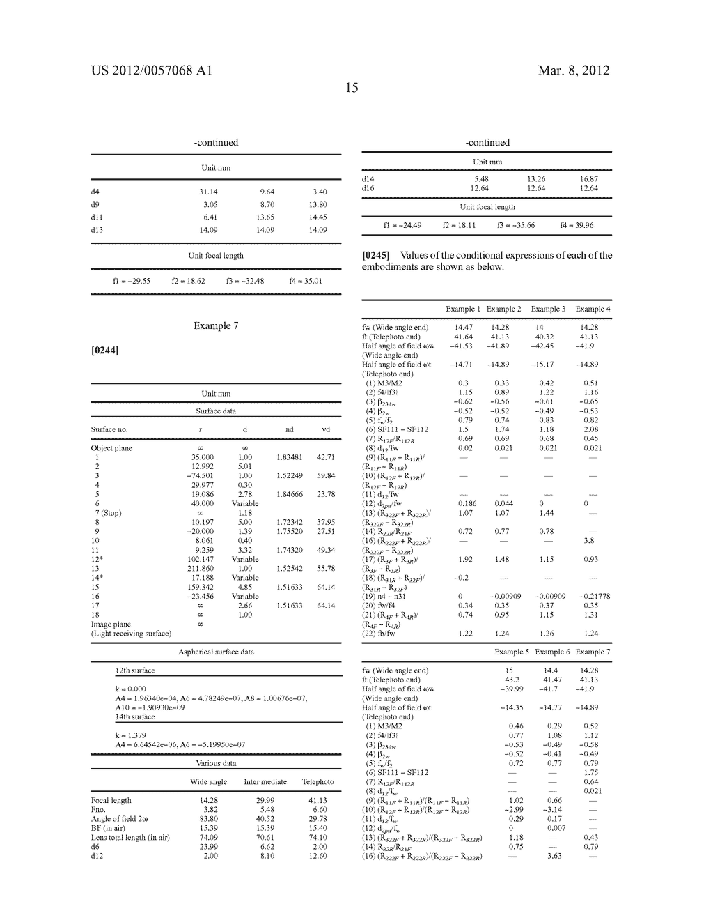 Image forming optical system and electronic image pickup apparatus     equipped with same - diagram, schematic, and image 35