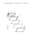 Liquid crystal display device diagram and image