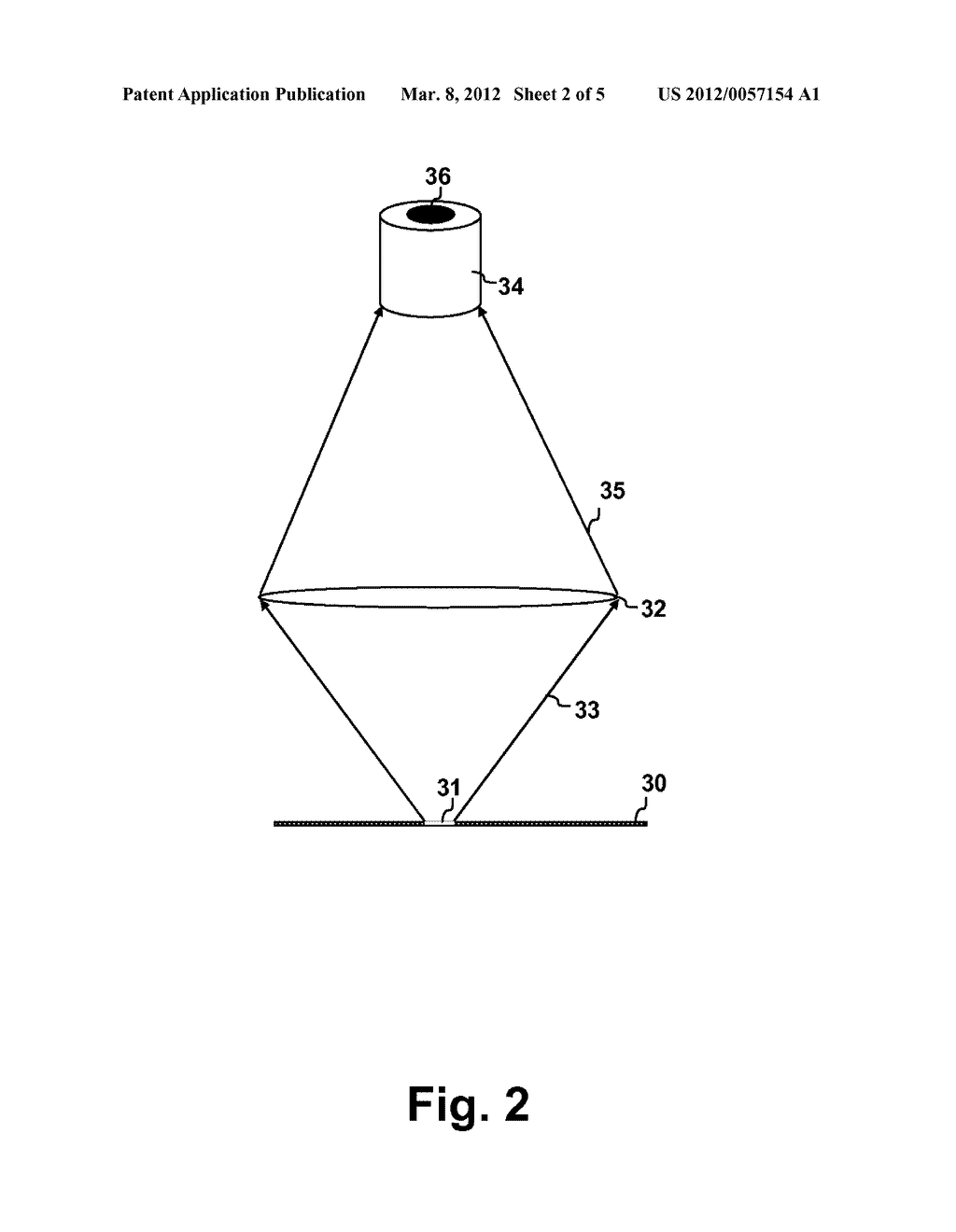 OPTICAL MEASURING SYSTEM WITH MATCHED COLLECTION LENS AND DETECTOR LIGHT     GUIDE - diagram, schematic, and image 03