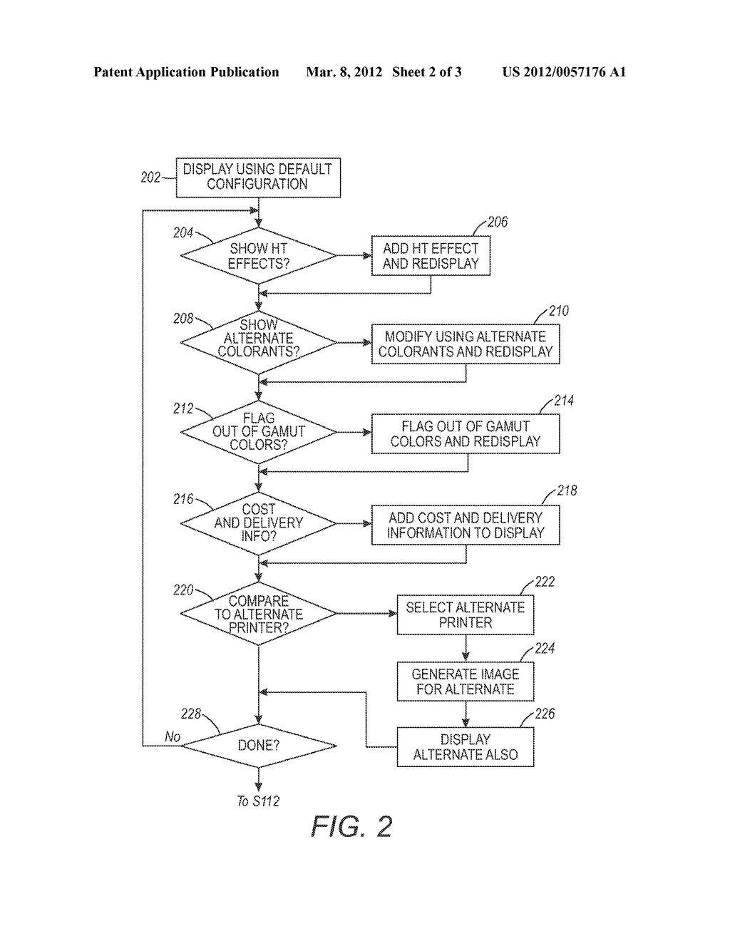 METHOD FOR GENERATING A SOFT PROOF FOR A PLURALITY OF COLOR PRINTERS - diagram, schematic, and image 03