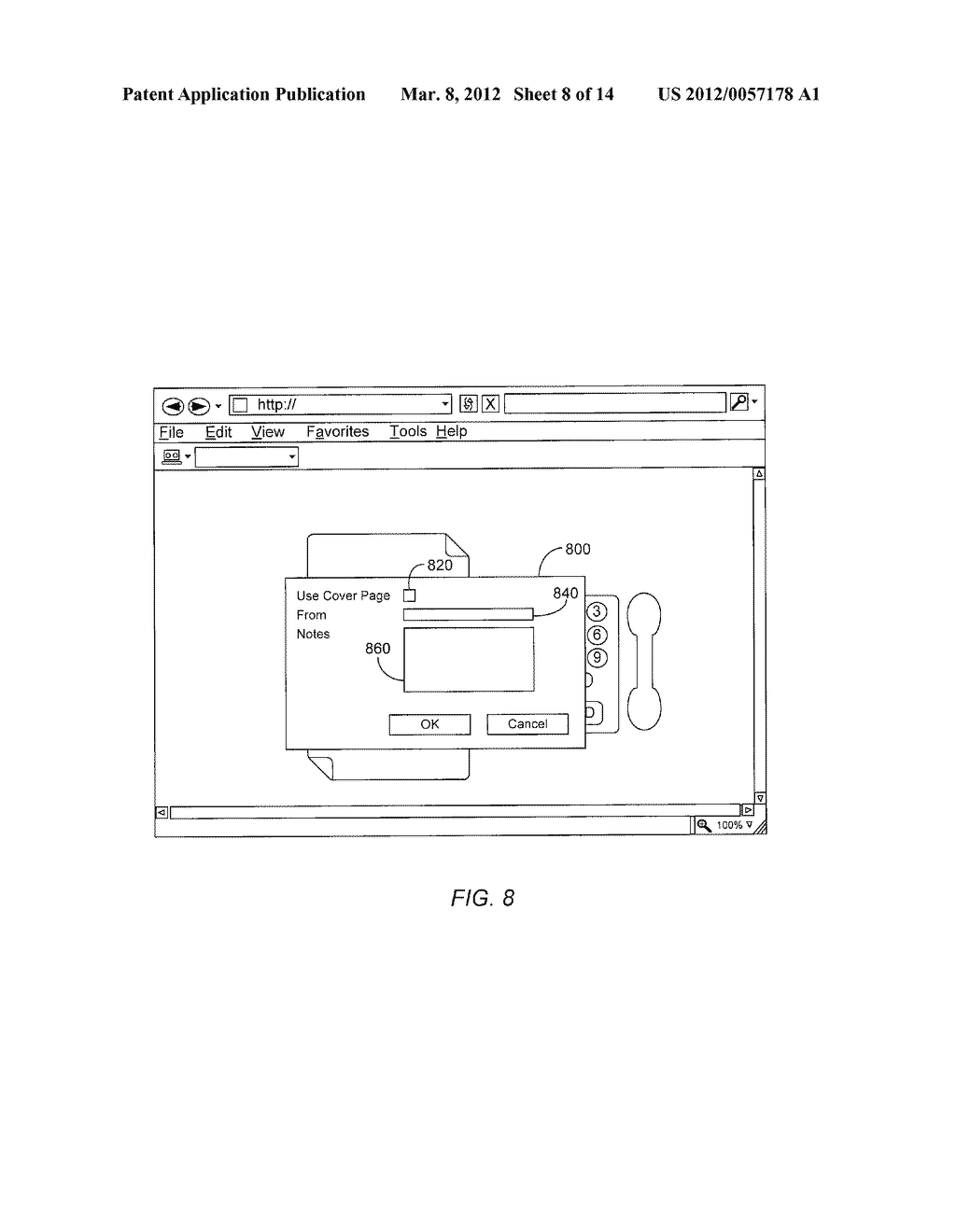 System, method, and apparatus for an interactive virtual fax machine - diagram, schematic, and image 09