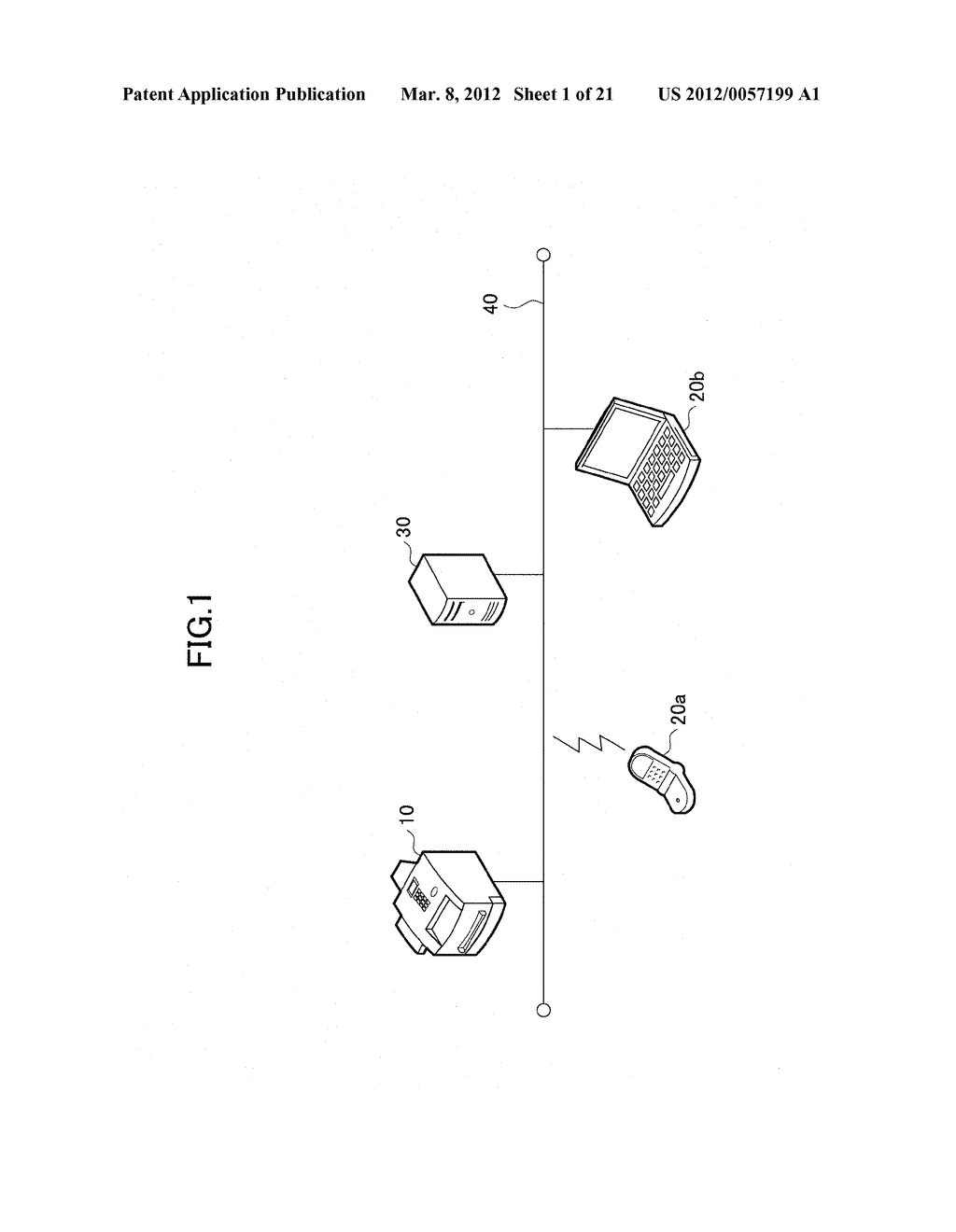 IMAGE FORMING SYSTEM, SERVER, AND IMAGE FORMING APPARATUS - diagram, schematic, and image 02