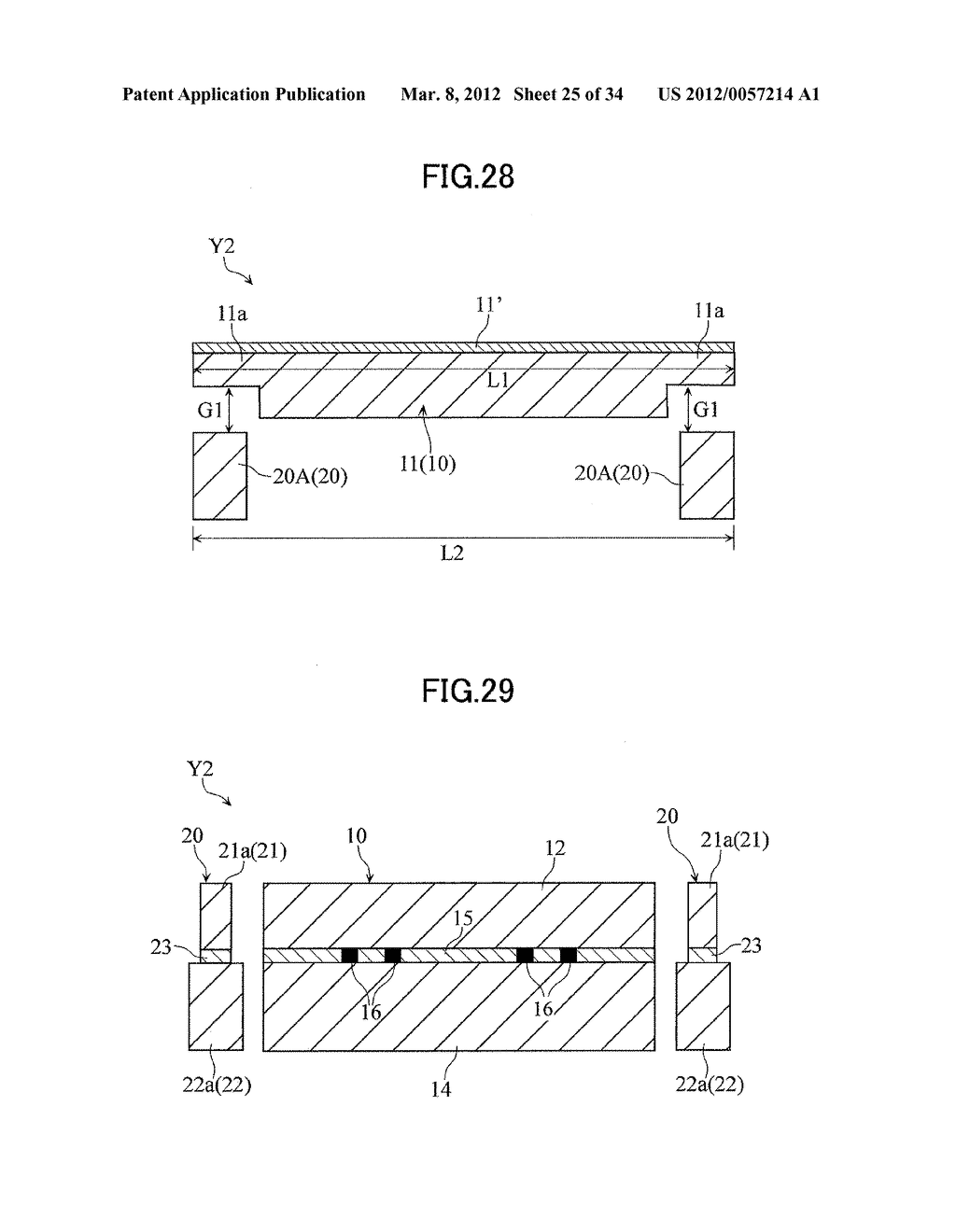 MICRO MOVABLE ELEMENT ARRAY AND A COMMUNICATION APPARATUS - diagram, schematic, and image 26