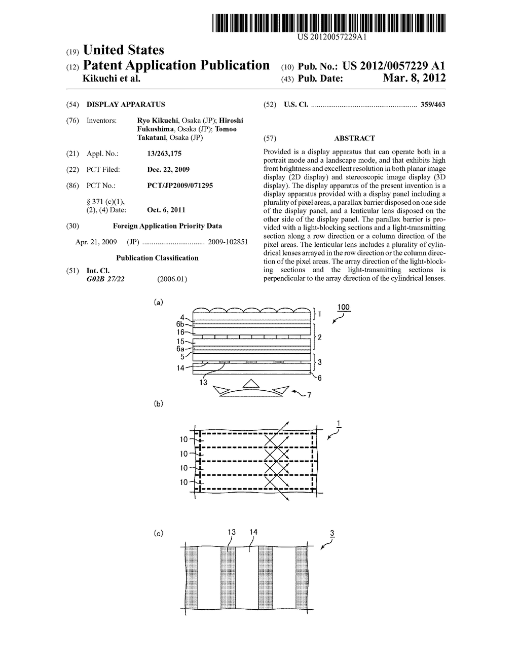 DISPLAY APPARATUS - diagram, schematic, and image 01