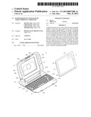 KEYBOARD DEVICE FOR USE WITH TABLET PERSONAL COMPUTER diagram and image