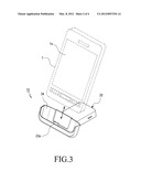 DOCKING STATION FOR PORTABLE COMMUNICATION DEVICE diagram and image