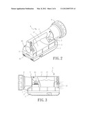 Flashlight with Angle Adjustment Assembly diagram and image