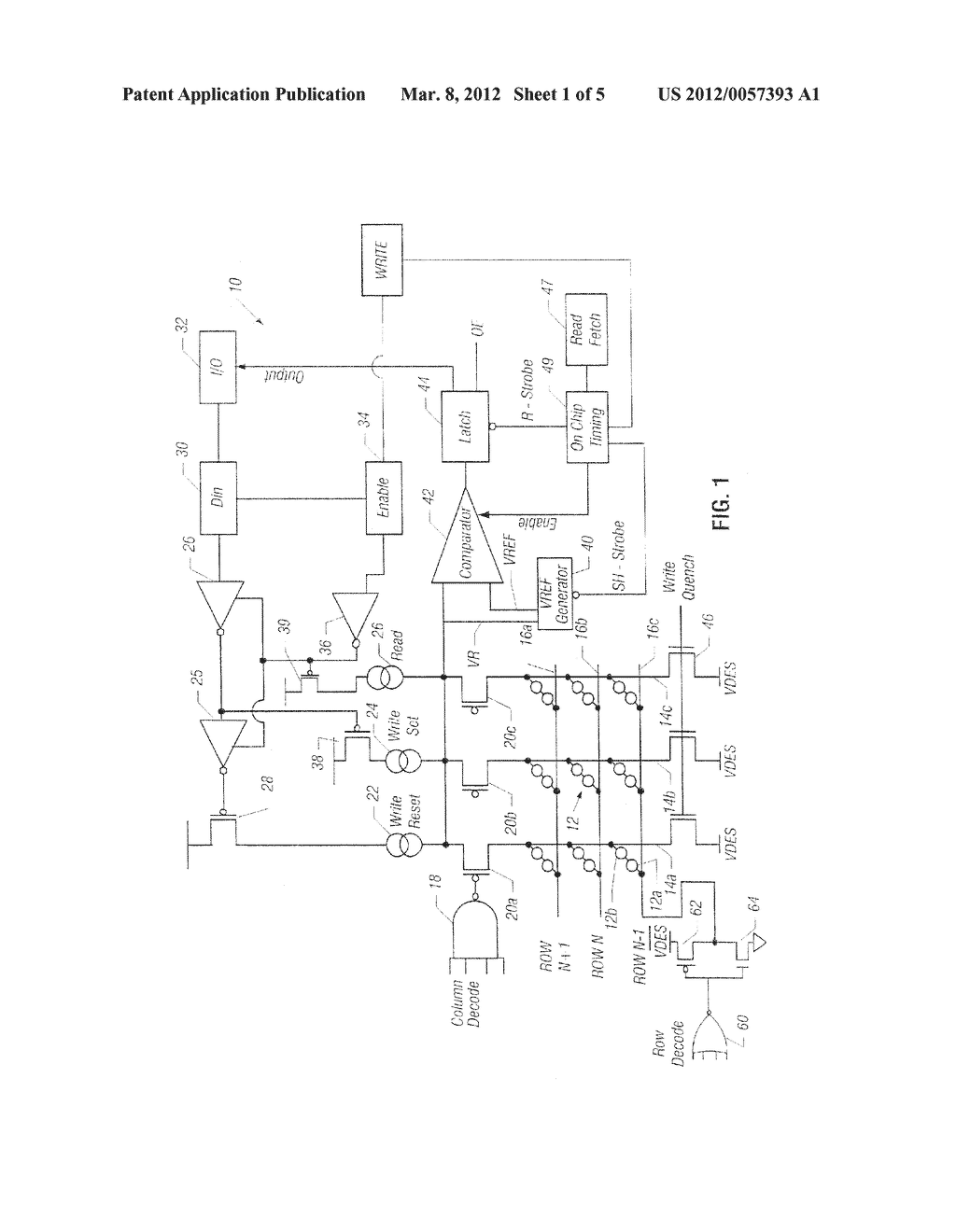 Reading A Phase Change Memory - diagram, schematic, and image 02