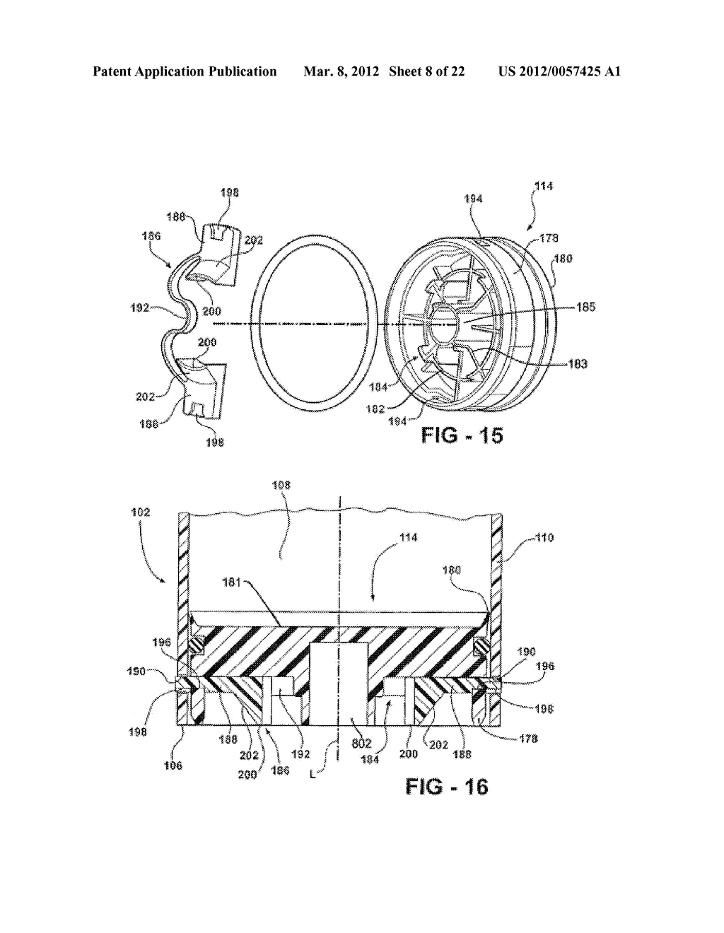 CARTRIDGE FROM WHICH BONE CEMENT IS DISCHARGED, THE CARTRIDGE HAVING A     REMOVABLE COUPLE NOZZLE - diagram, schematic, and image 09