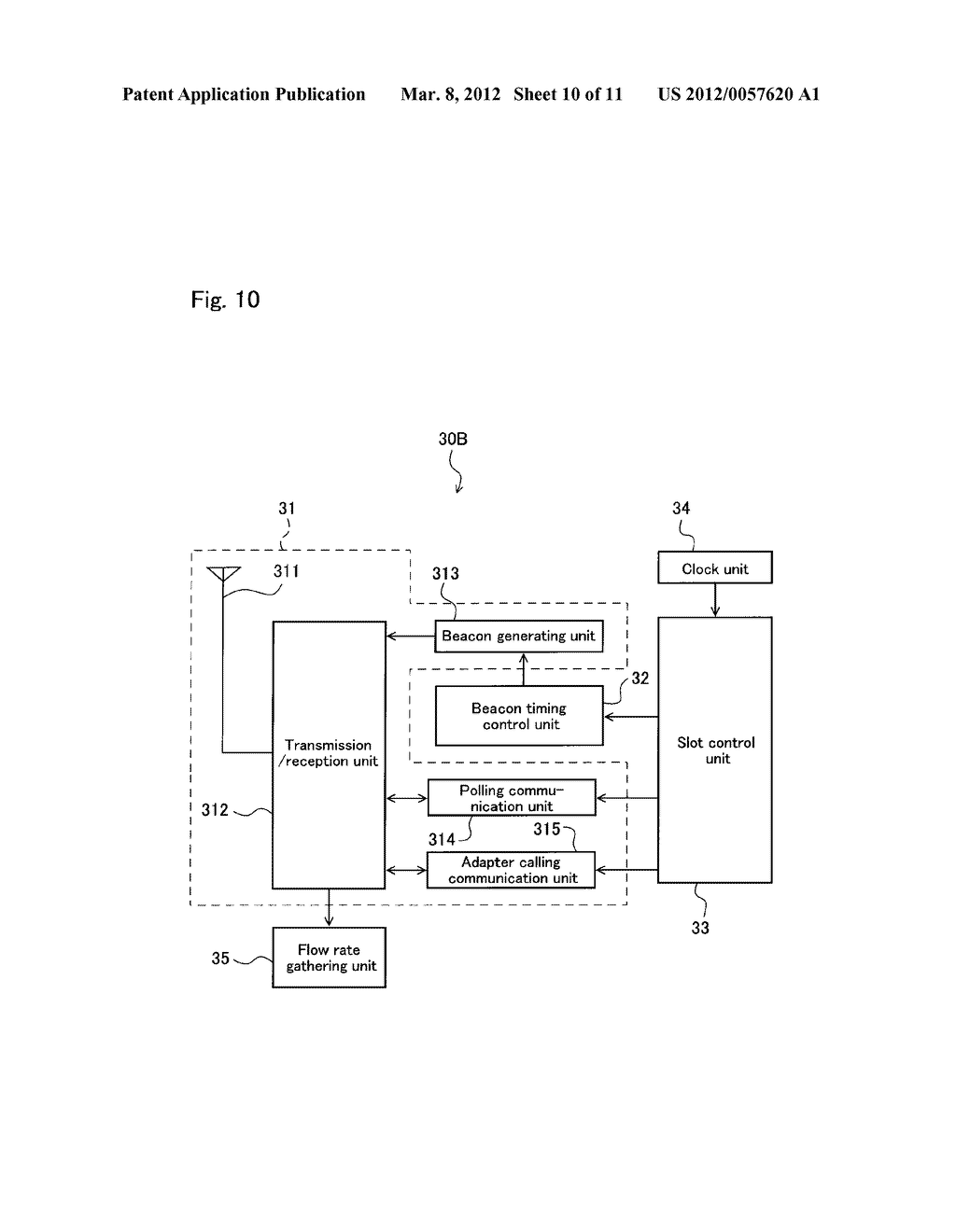 RADIO COMMUNICATION DEVICE, RADIO COMMUNICATION SYSTEM, RADIO     COMMUNICATION METHOD, AND PROGRAM FOR EXECUTING RADIO COMMUNICATION     METHOD - diagram, schematic, and image 11