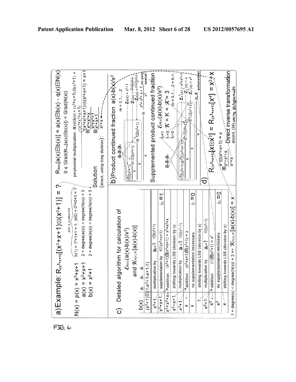 CIRCUITS FOR MODULAR ARITHMETIC BASED ON THE COMPLEMENTATION OF CONTINUED     FRACTIONS - diagram, schematic, and image 07