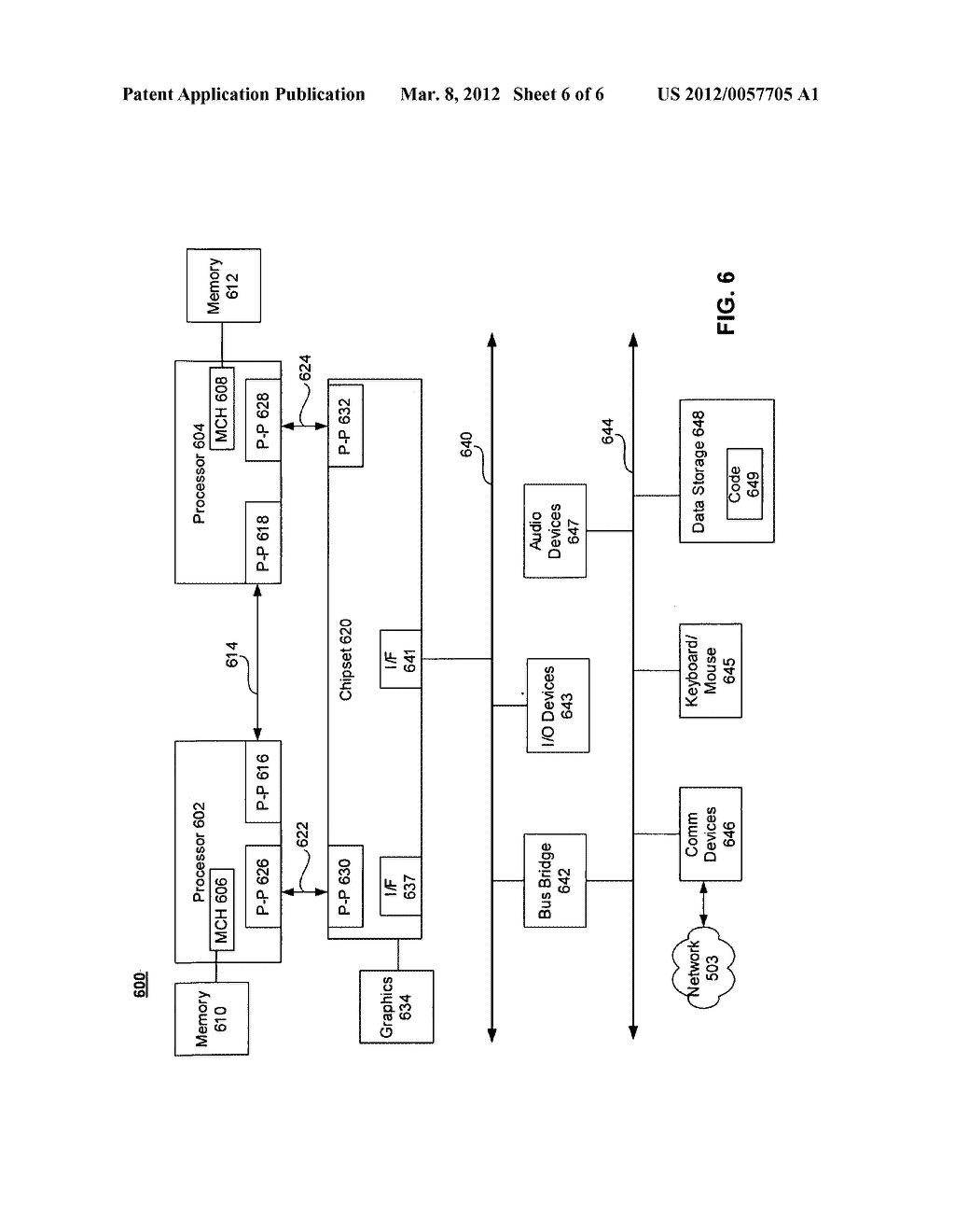 TWO-WAY AUTHENTICATION BETWEEN TWO COMMUNICATION ENDPOINTS USING A ONE-WAY     OUT-OF-BAND (OOB) CHANNEL - diagram, schematic, and image 07