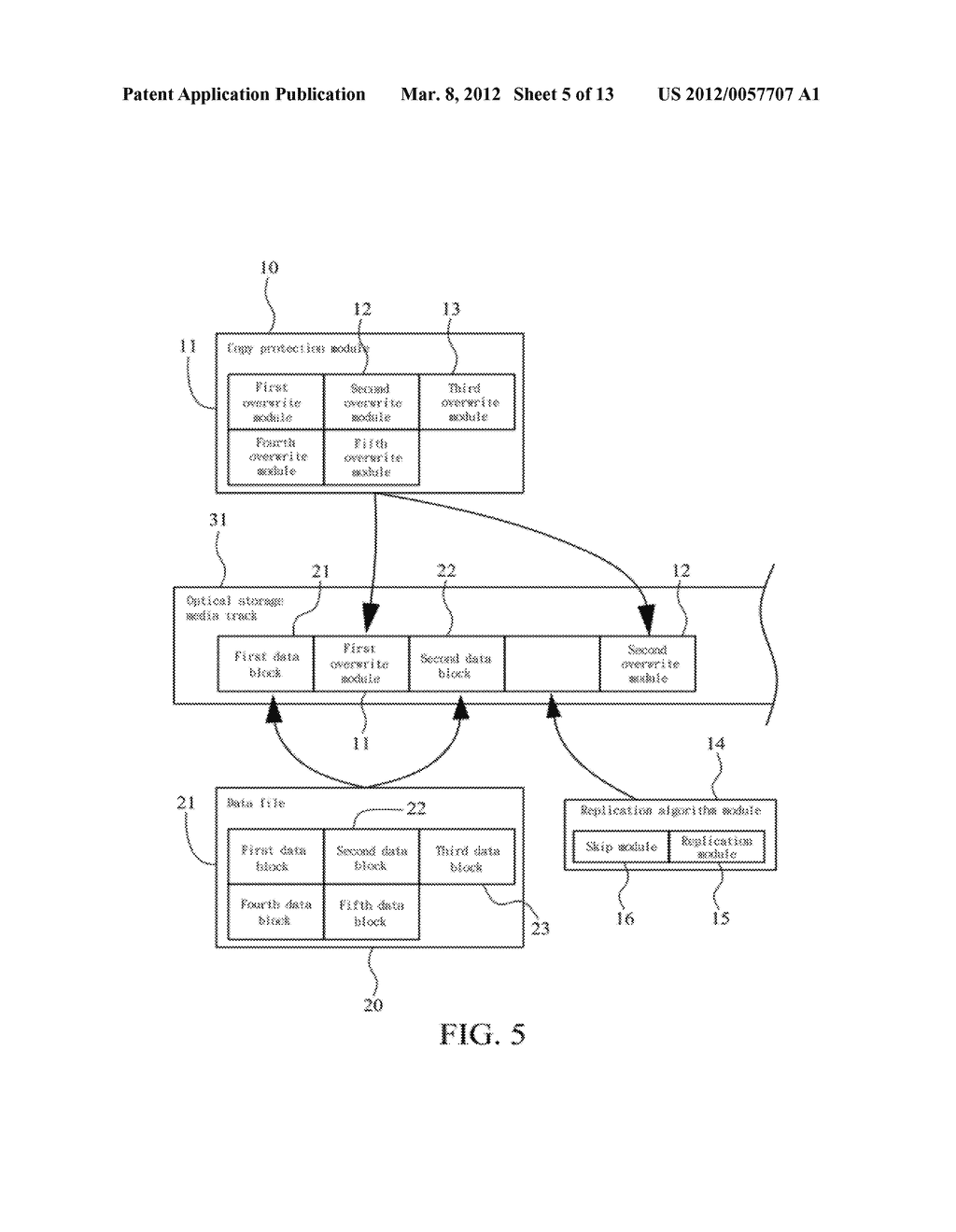 METHOD OF ABOLISHING UNAUTHORIZED COPYING OF DIGITAL DATA STORED ON AN     OPTICAL DISC - diagram, schematic, and image 06