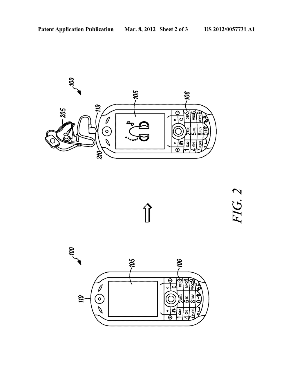 METHOD AND DEVICE FOR ACTIVATING A MEDIA PLAYER - diagram, schematic, and image 03