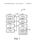 METHOD AND SYSTEM TO DETERMINE WHETHER AN IMAGE INCLUDES SPATIAL     ADJUSTMENTS diagram and image