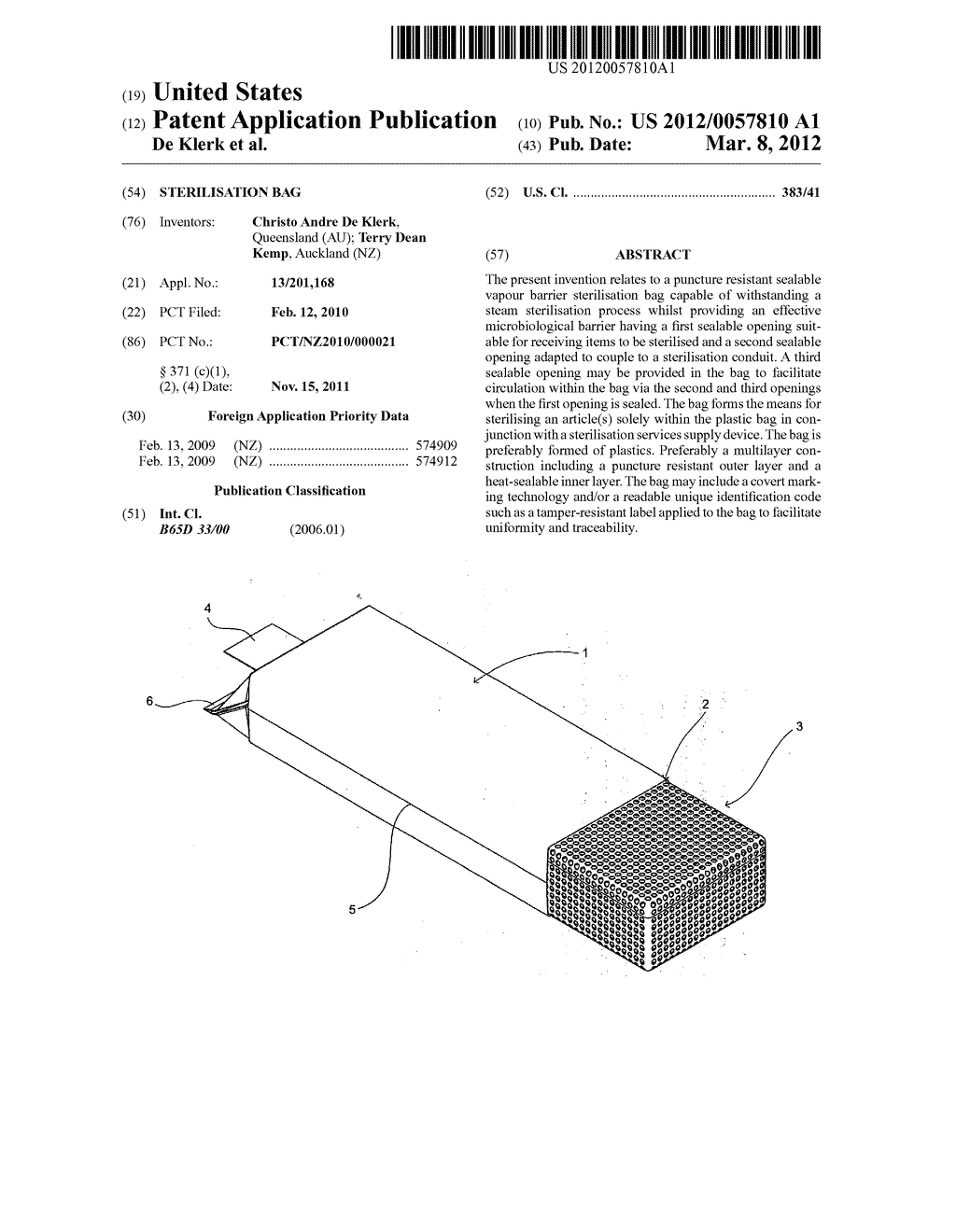  STERILISATION BAG - diagram, schematic, and image 01