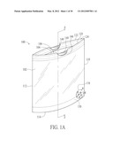 Bag With Reinforcing Features diagram and image