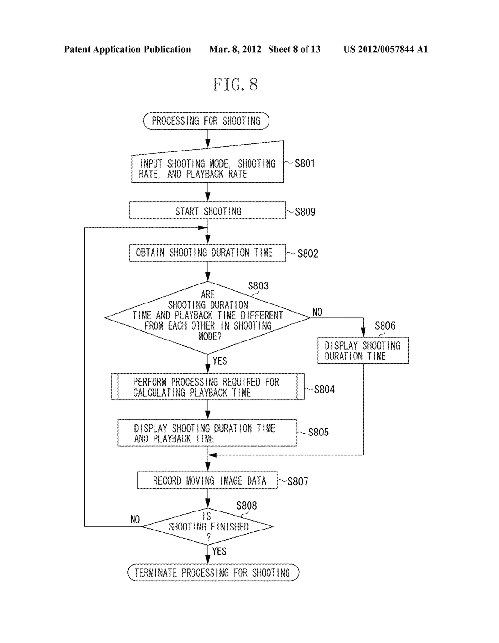 IMAGING APPARATUS AND CONTROL METHOD FOR THE SAME, SHOOTING CONTROL     APPARATUS, AND SHOOTING CONTROL METHOD - diagram, schematic, and image 09