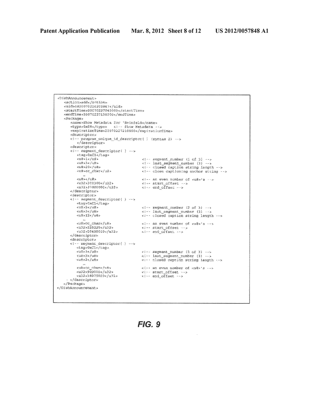 METHODS AND APPARATUS FOR DISPLAYING INTERSTITIAL BREAKS IN A PROGRESS BAR     OF A VIDEO STREAM - diagram, schematic, and image 09