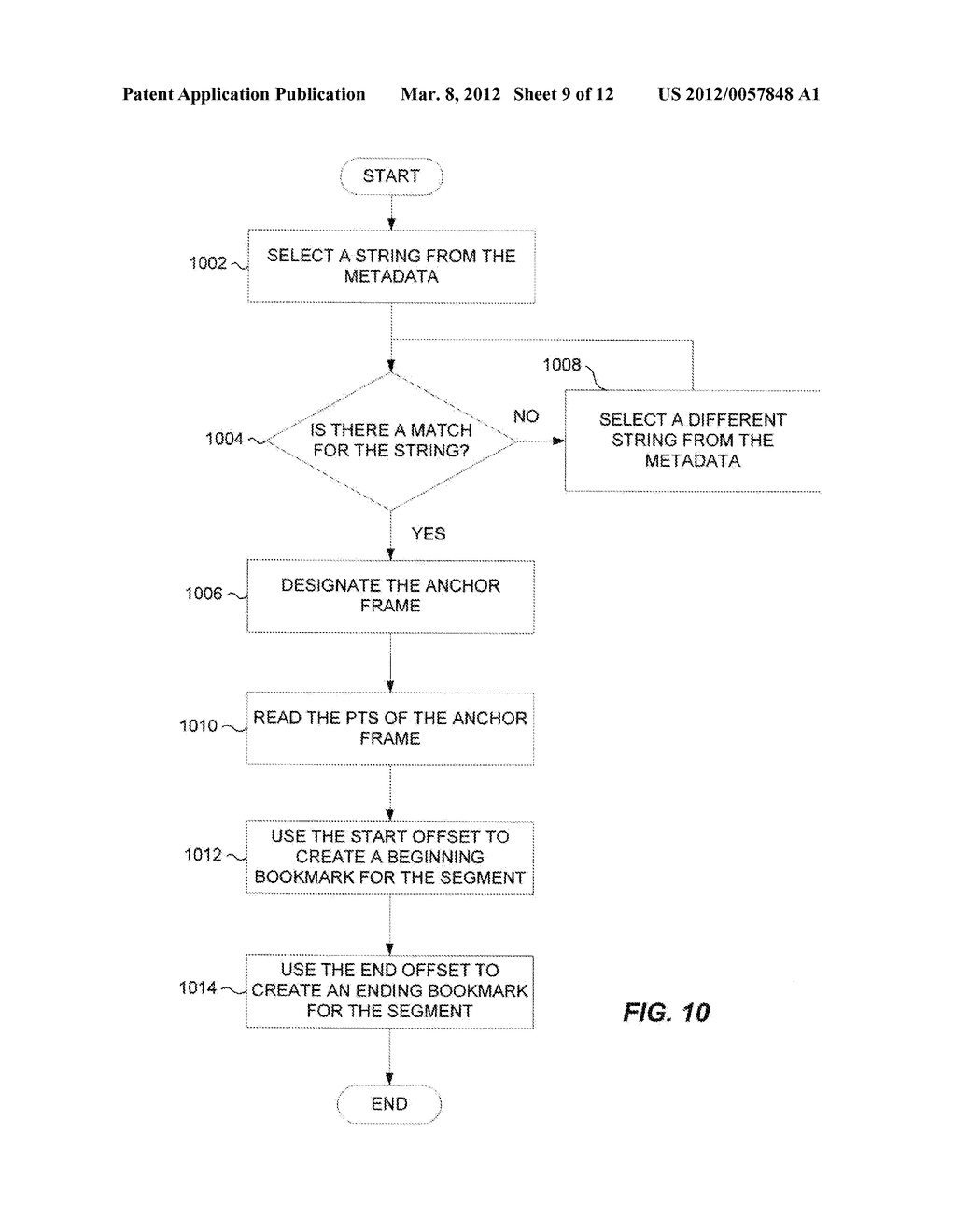 METHODS AND APPARATUS FOR DISPLAYING INTERSTITIAL BREAKS IN A PROGRESS BAR     OF A VIDEO STREAM - diagram, schematic, and image 10