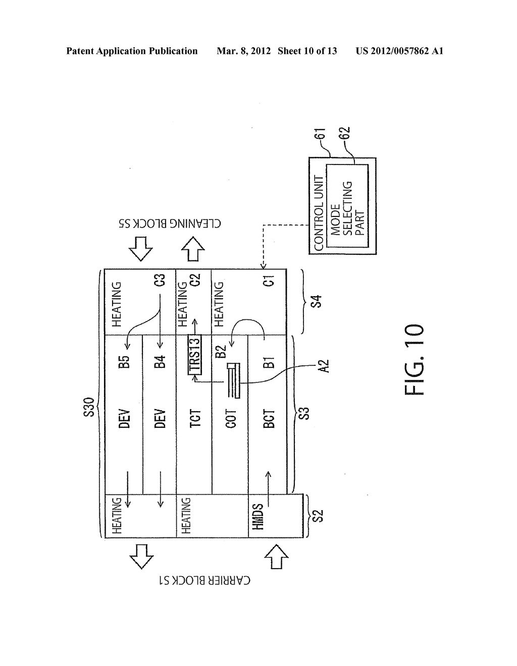 COATING AND DEVELOPING APPARATUS, COATING AND DEVELOPING METHOD AND     NON-TRANSITORY TANGIBLE MEDIUM - diagram, schematic, and image 11