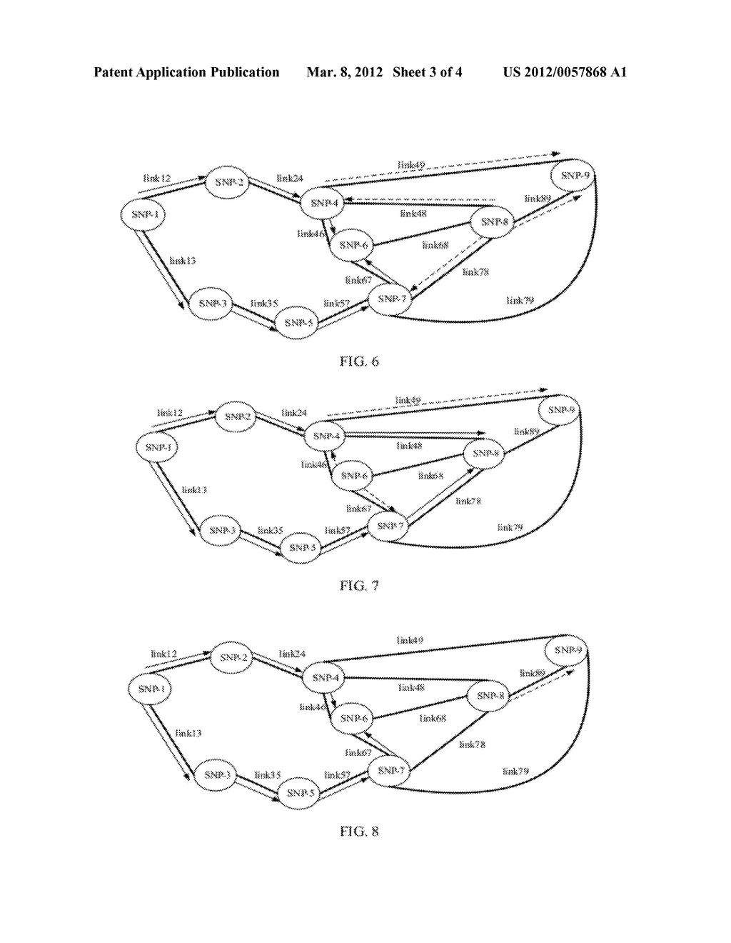 Method and System for Implementing Alternate Routes in Optical     Transmission Network of Wavelength Switched Optical Network (WSON) - diagram, schematic, and image 04