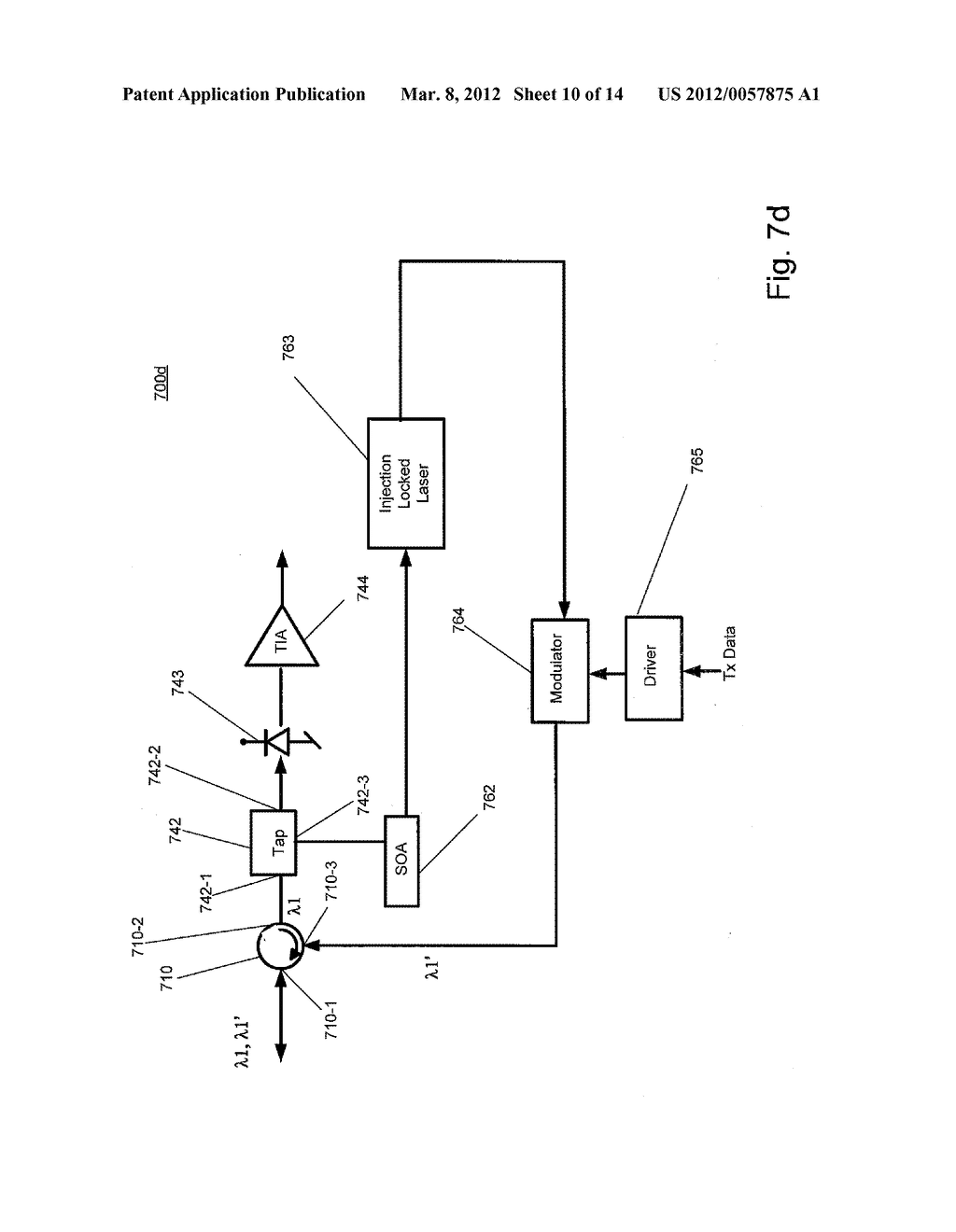 WAVELENGTH DIVISION MULTIPLEXED PASSIVE OPTICAL NETWORK - diagram, schematic, and image 11