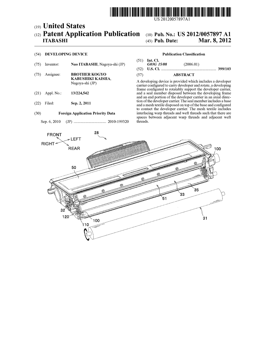 Developing Device - diagram, schematic, and image 01