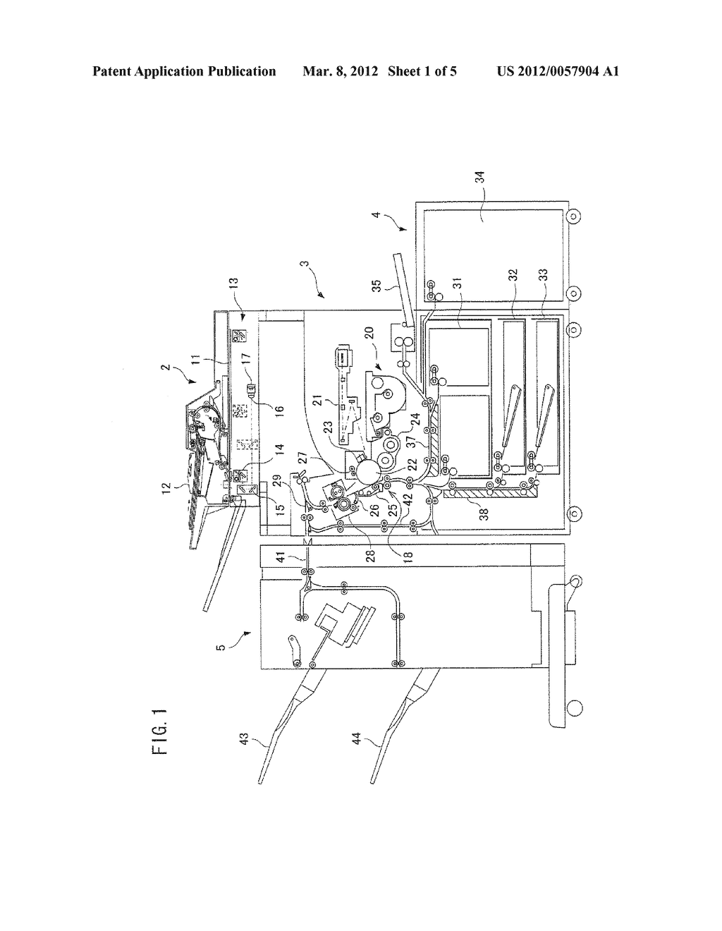 DEVELOPING DEVICE AND IMAGE FORMING APPARATUS - diagram, schematic, and image 02