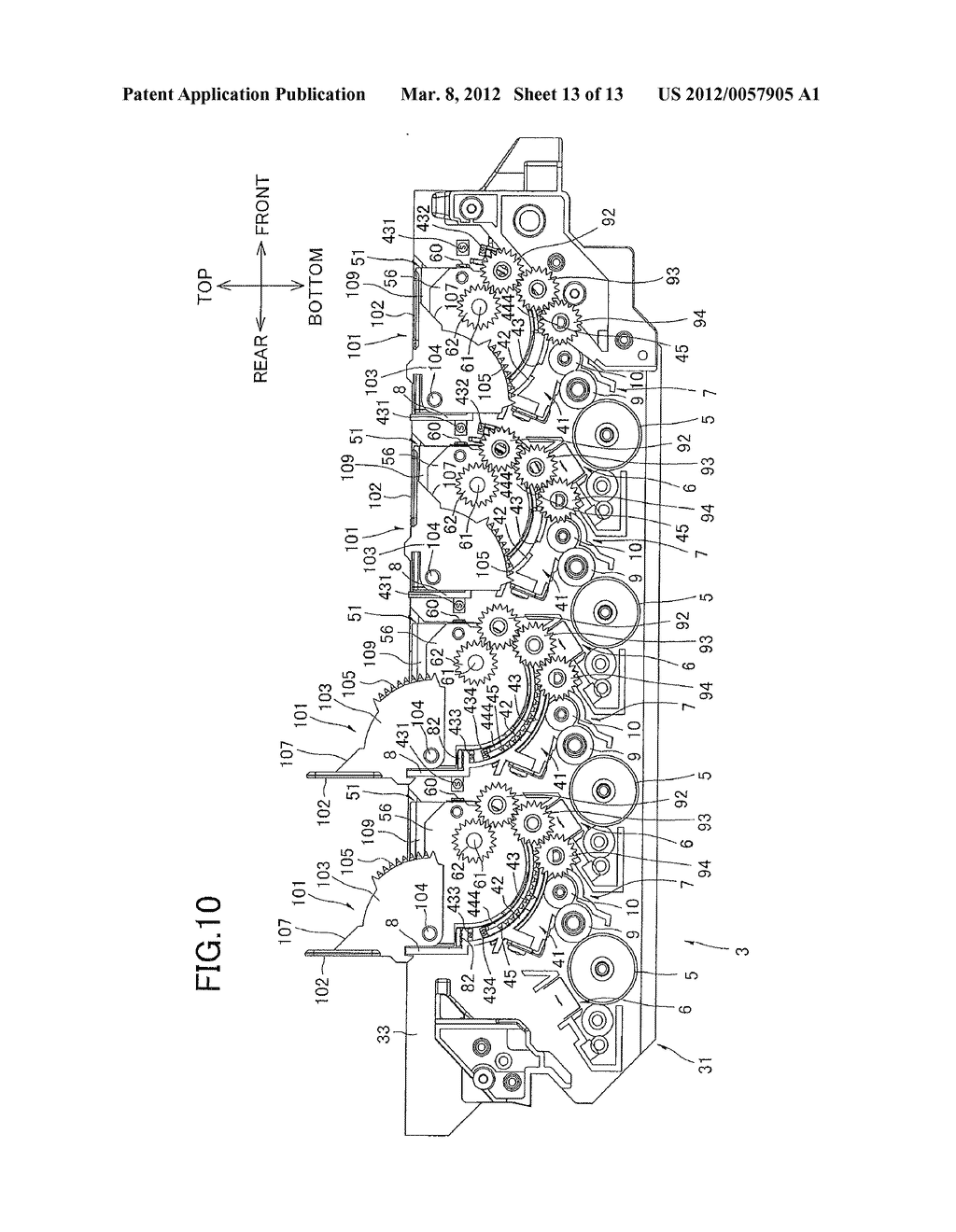 Developing Device - diagram, schematic, and image 14