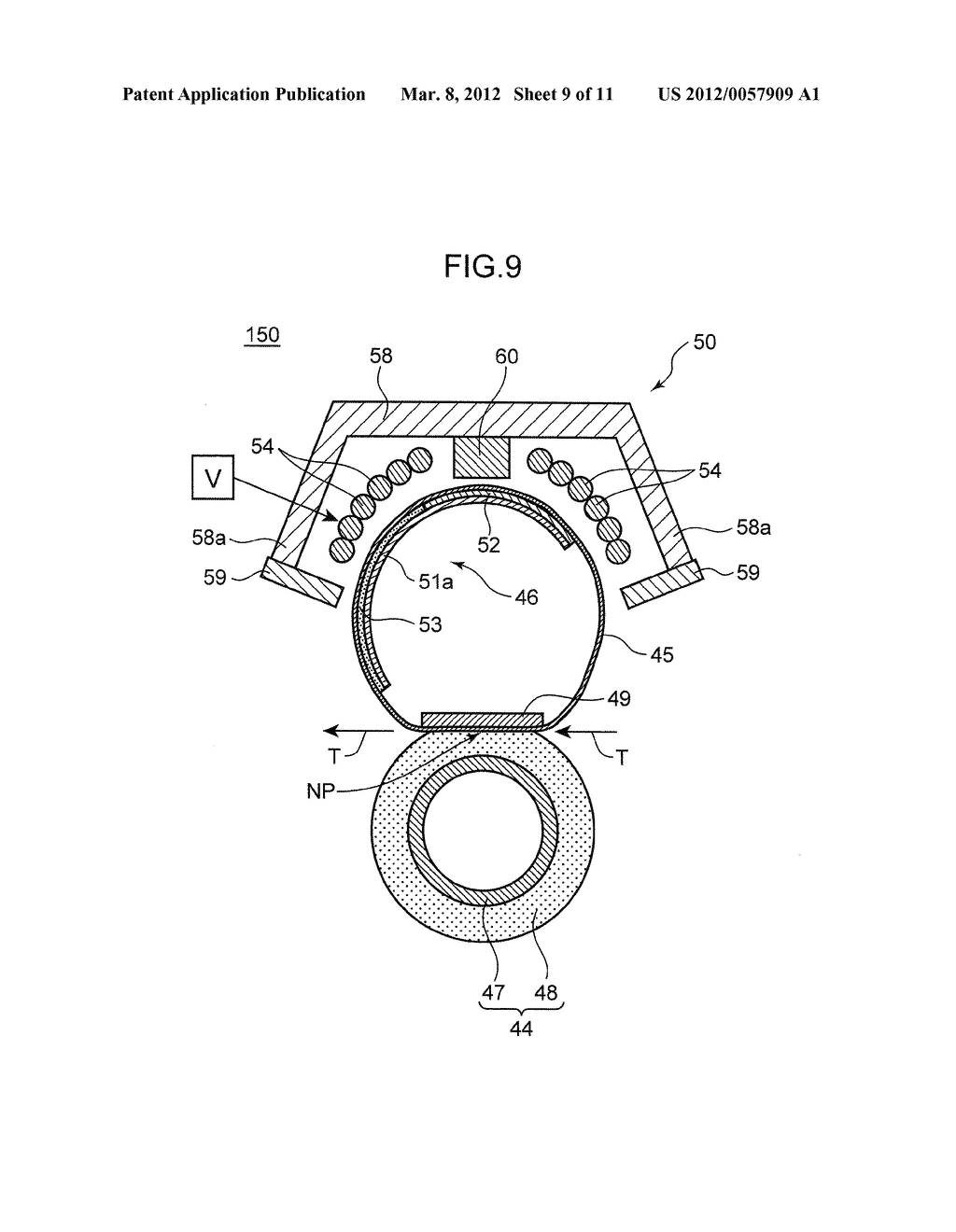 ELECTROMAGNETIC INDUCTION HEATING FIXING APPARATUS AND IMAGE FORMING     APPARATUS HAVING THE SAME - diagram, schematic, and image 10