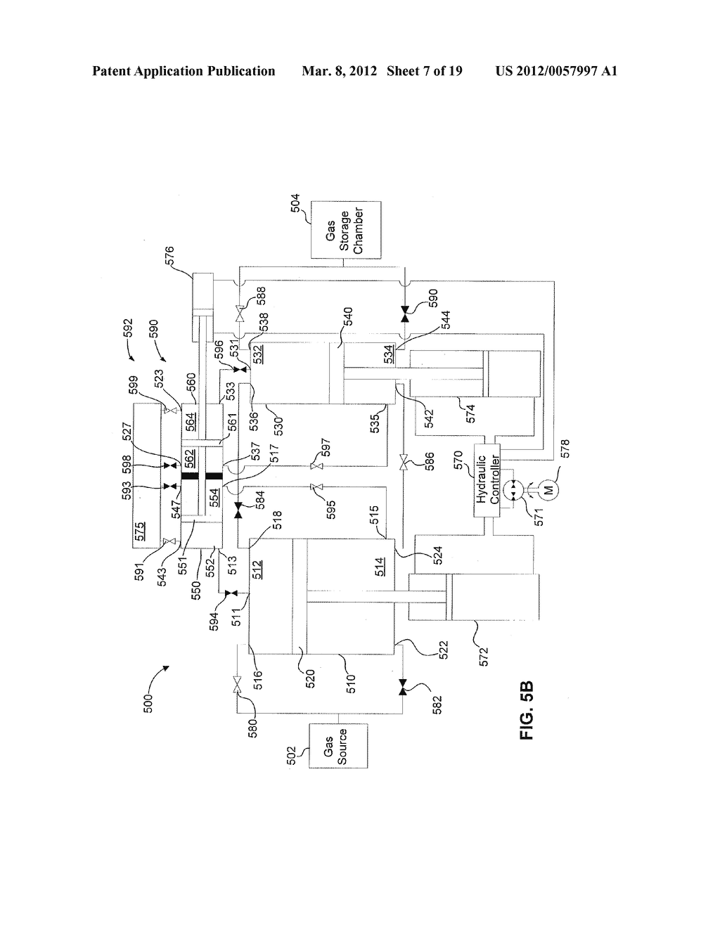 SYSTEMS AND METHODS FOR OPTIMIZING THERMAL EFFICIENCEY OF A COMPRESSED AIR     ENERGY STORAGE SYSTEM - diagram, schematic, and image 08